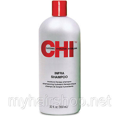 Шампунь зволожувальний для всіх типів волосся CHI Infra Moisture Balancing Shampoo 946 мл