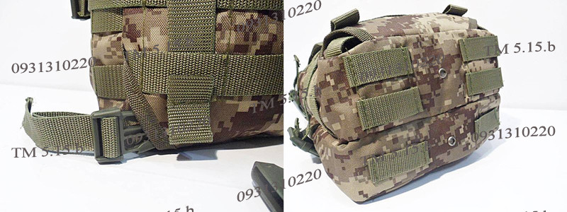 Тактичний, штурмовий рюкзак із відсіком під гідратер 12 літрів пікселів - фото 4 - id-p279471327