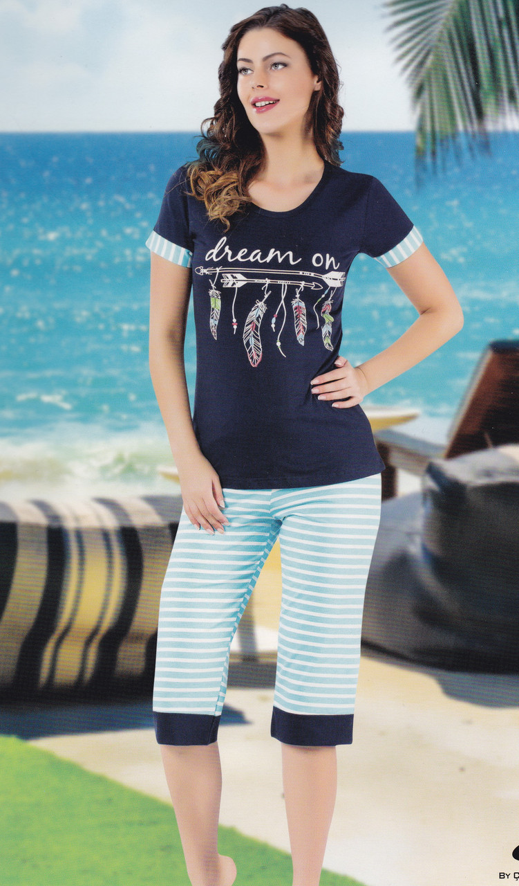 Набір жіночий для дівчаток із бриджами, фото 1