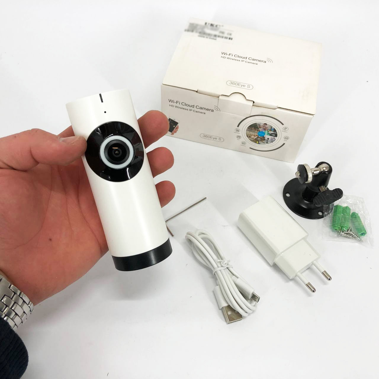 Камери для квартири CAMERA CAD 1315 WIFI-ip-dvr-1mp, Цифрова ip камера wifi, Автономна камера поворотна KC-22, фото 1