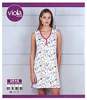 Ночная сорочка "Viola mood" батал 2XL,3XL,4XL,5XL Турция
