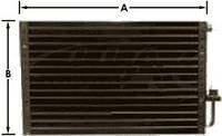 Конденсор автокондиционера (радиатор кондиционера)