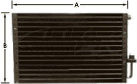 Конденсор автокондиціонера (радіатор кондиціонера)