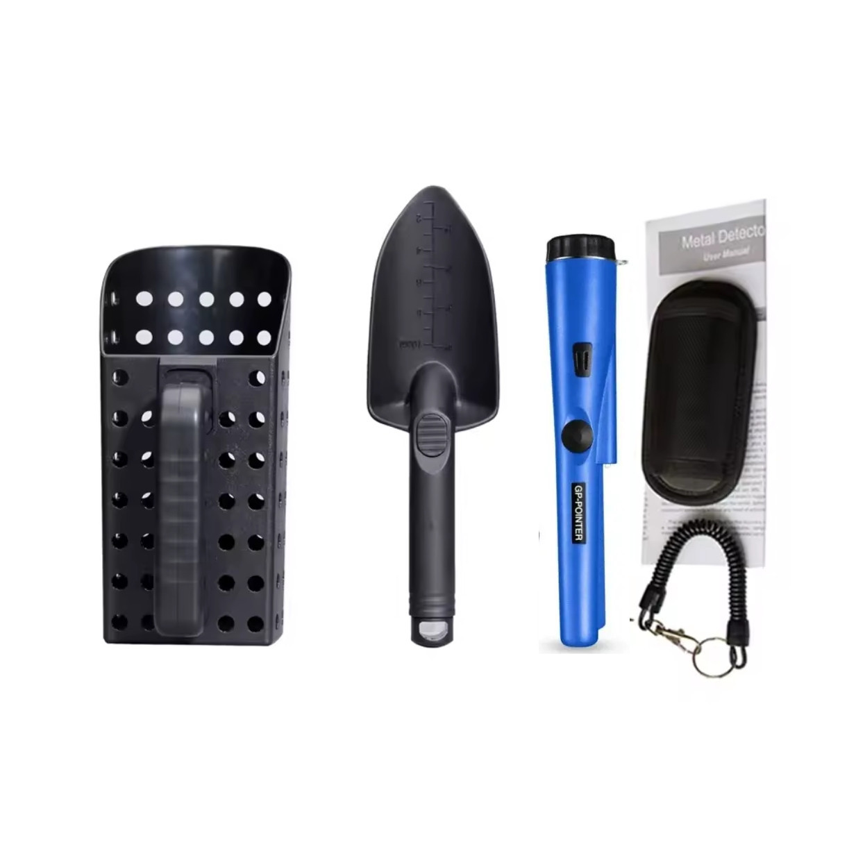 Пинпоинтер GP Pointer с ситом и совком для копания Синий .Shop#7., фото 1
