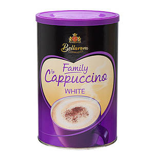 Капучино Bellarom Family Cappuccino White з великою кількістю пінки, 500 г.