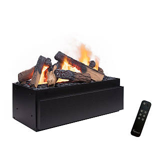 Электрокамин паровой Dimplex Juneau Multi с настоящим 3D эффектом пламени, дровами и звуком, размер 570x307x299 (JUN-RGB)