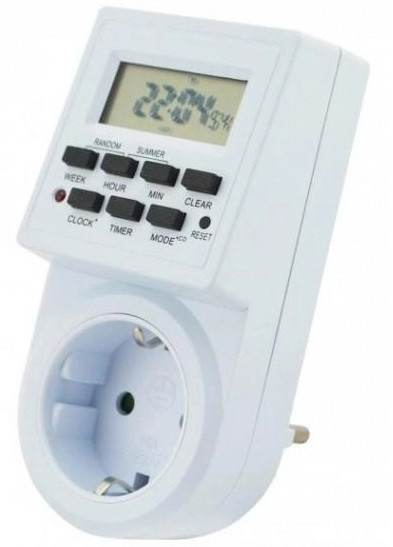 Programmer timer digital Розетка таймер, тижневий програматор