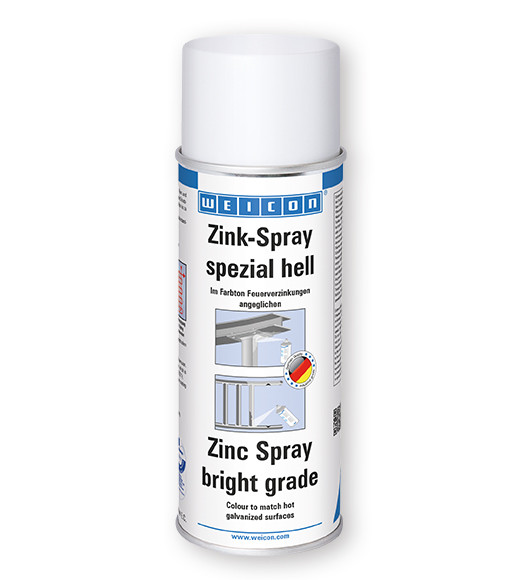 Спрей Цинк світлий «яскравий колір» WEICON Zinc Spray bright grade