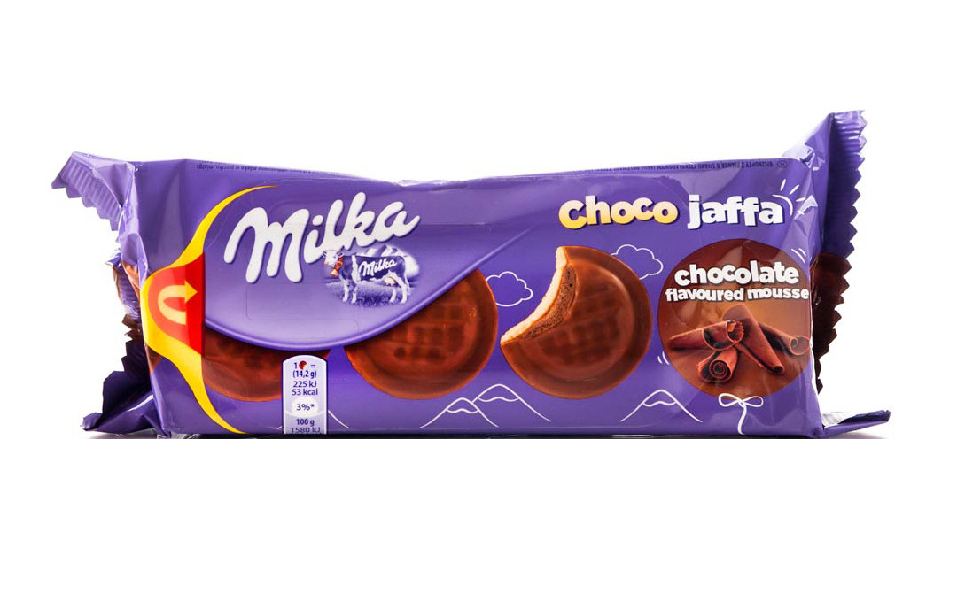 Бісквіт Milka Choco Jaffa із шоколадним мусом, 150 г