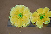 Цветок весенний майорка желтый. 8 см