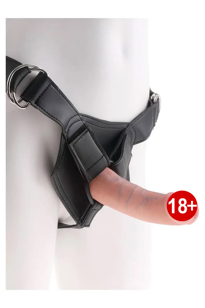 Страпон Pipedream King Cock реалистичный, с присоской