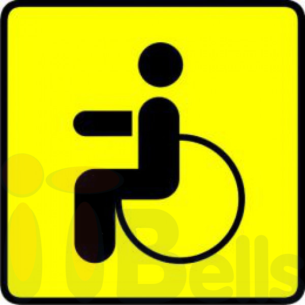 Міні-наклейка для інвалідів