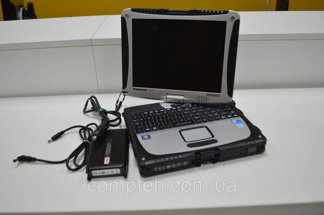 Максимально захищений ноутбук-трансформер Panasonic Toughbook CF-19 MK5 16 GB SSD500Gb GPS + Автомобільний ЗП