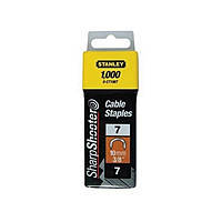 Скобы CABLE ,тип 7 14мм Stanley ( 1-CT109T ) |Скоби CABLE,тип 7 14мм Stanley ( 1-CT109T )