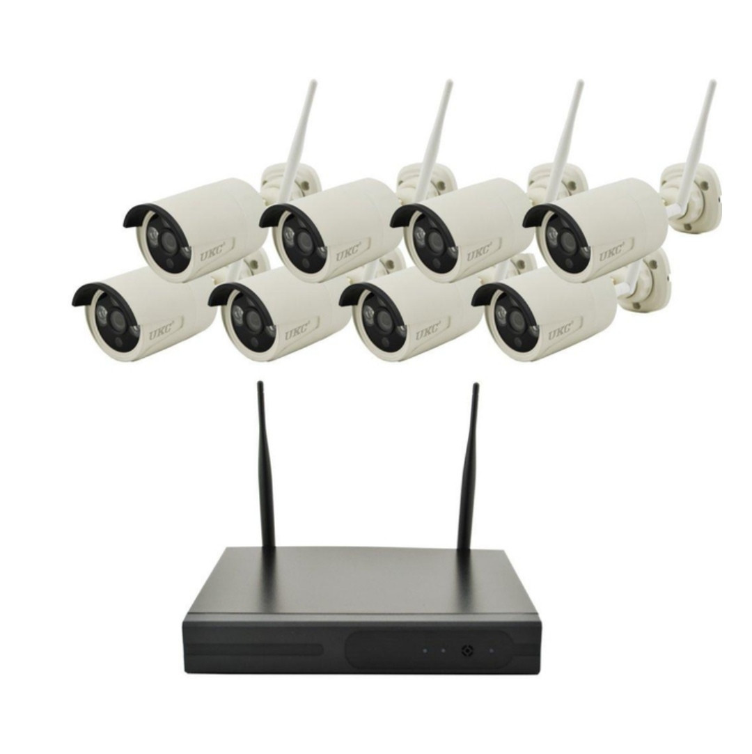 Рег.+ Камери DVR KIT 945 8ch Gibrid набір на 8 камер PTR, фото 1