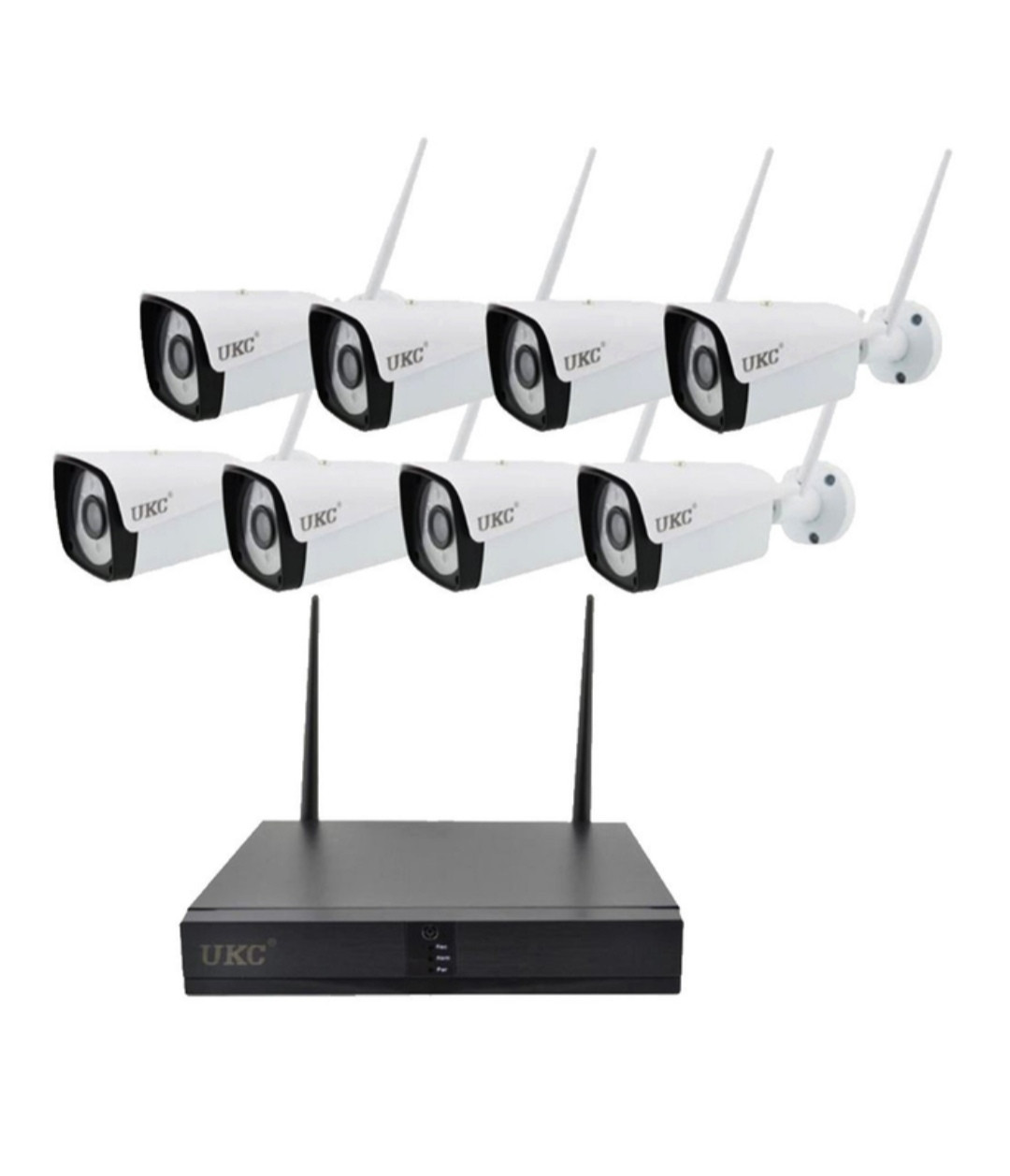 Рег.+ Камери DVR KIT 6678 WiFi 8ch набір на 8 камер PTR, фото 1