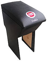 Підлокітник Fiat Doblo (Фіат Добло) чорний з вишивкою