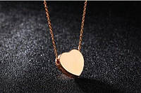 Подвеска розовое золото "Heart" Top