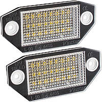 Ford Mondeo Mk3 III 00-07 LED подсветка номерного знака 2 шт установить