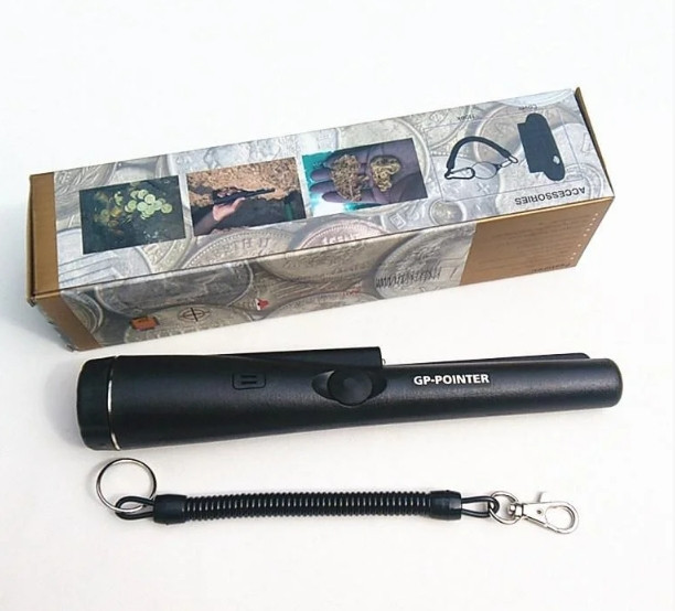 Пинпоинтер GP Pointer + батарейка крона Металлоискатель (Черный) .Shop#7., фото 1