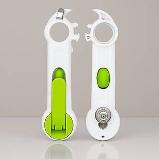 Ніж консервний Kitchen CanDо 6в1 для банок і пляшок / Відкривачка для банок / Відкривалка для консервів