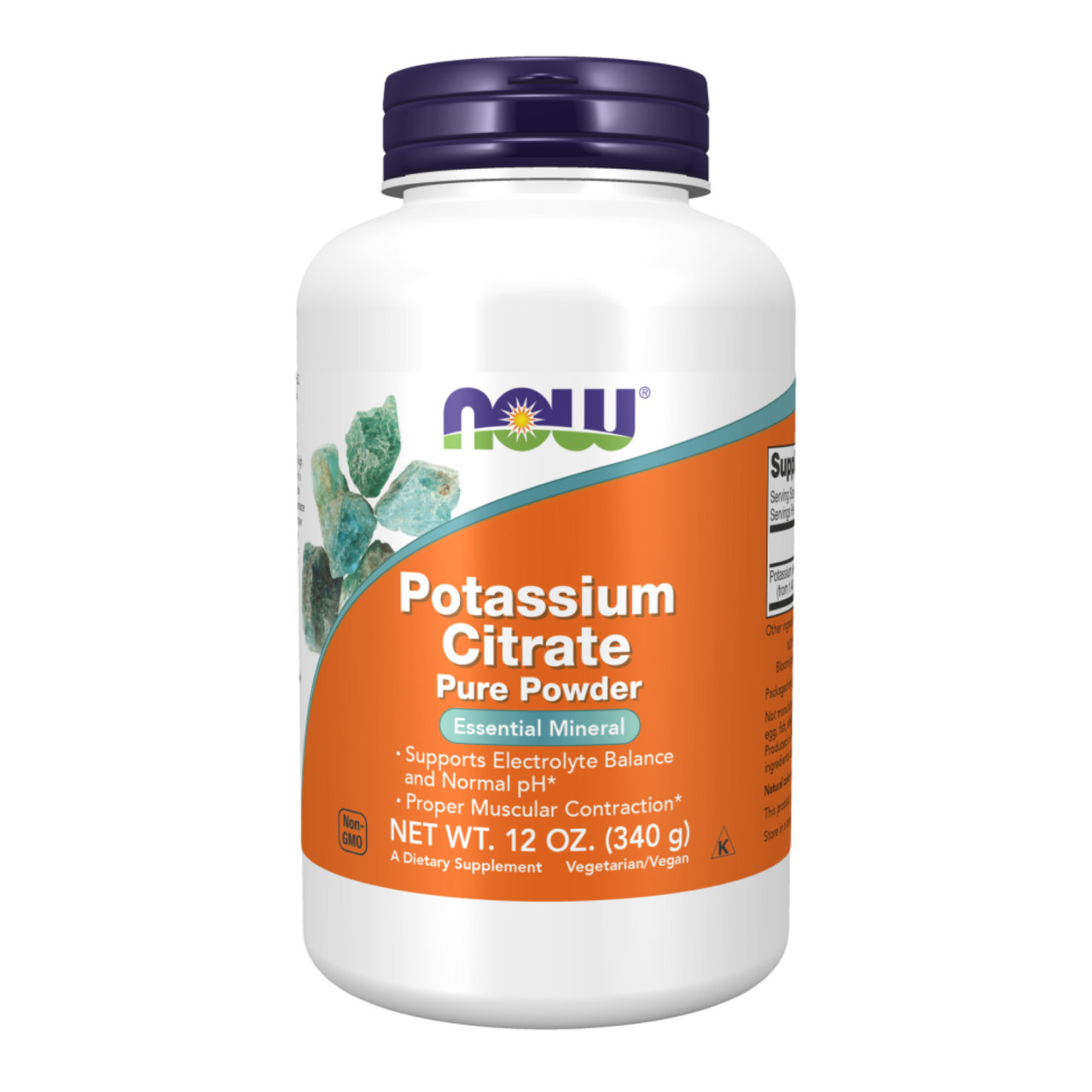 Potassium Citrate Powder - 12 oz, фото 1