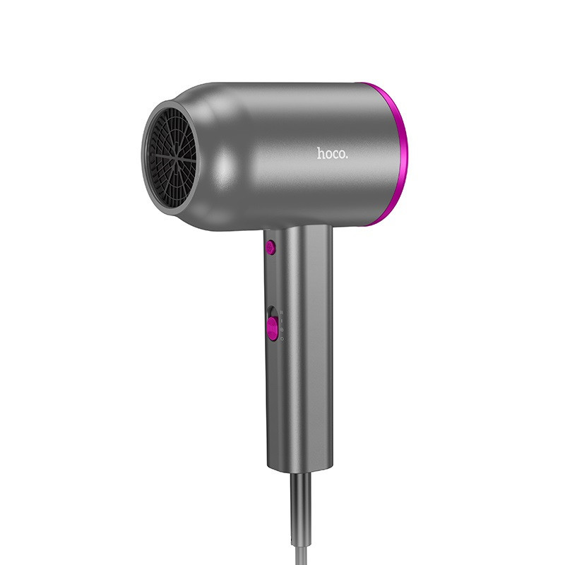Фен HOCO HP13 Hot and cold air hair dryer (EU) Rose Red /Svart/ -stunning-products-for-life-, фото 1