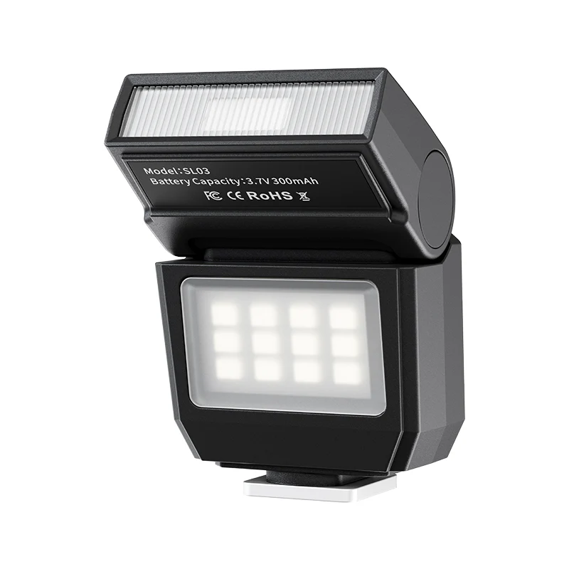 Освітлювач для камери для фото та відео Ulanzi SL03 Spark Lite Camera Flash Black AlterDeal -thrilling-unlimited-choice-, фото 1