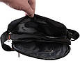 Чоловіча сумка чорного кольору поліестер 30815, фото 3