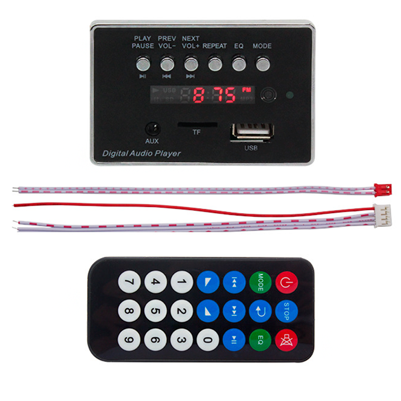 

MP3 модуль 9201C с пультом ДУ и Bluetooth