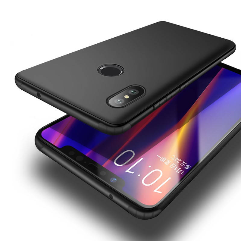 

Тонкий матовый чехол для Xiaomi Mi8 SE, Черный