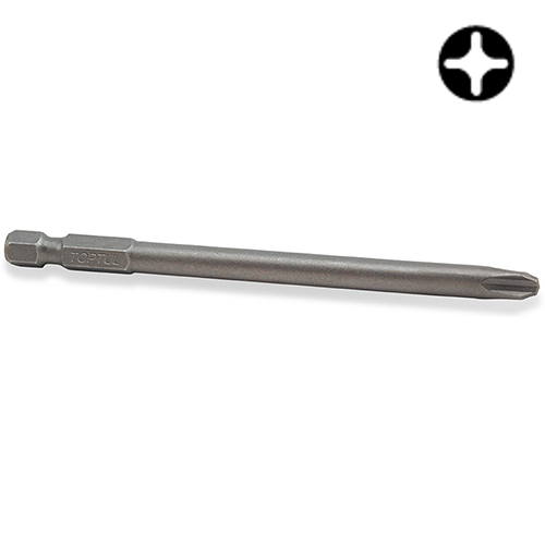 

Бита для шуруповерта TOPTUL 1/4" 100мм PH2 FSIB0802