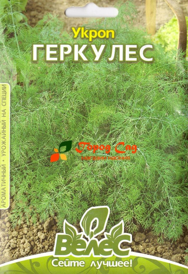 

Семена укропа Геркулес 20г ТМ ВЕЛЕС