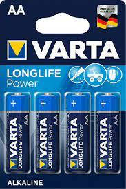 

Батарейка VARTA Longlife POWER АА на блистере 1/4/80шт