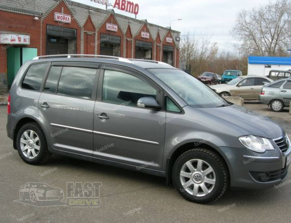 

ДЕФЛЕКТОРЫ ОКОН, ВЕТРОВИКИ VOLKSWAGEN TOURAN I 2003-2010 COBRA
