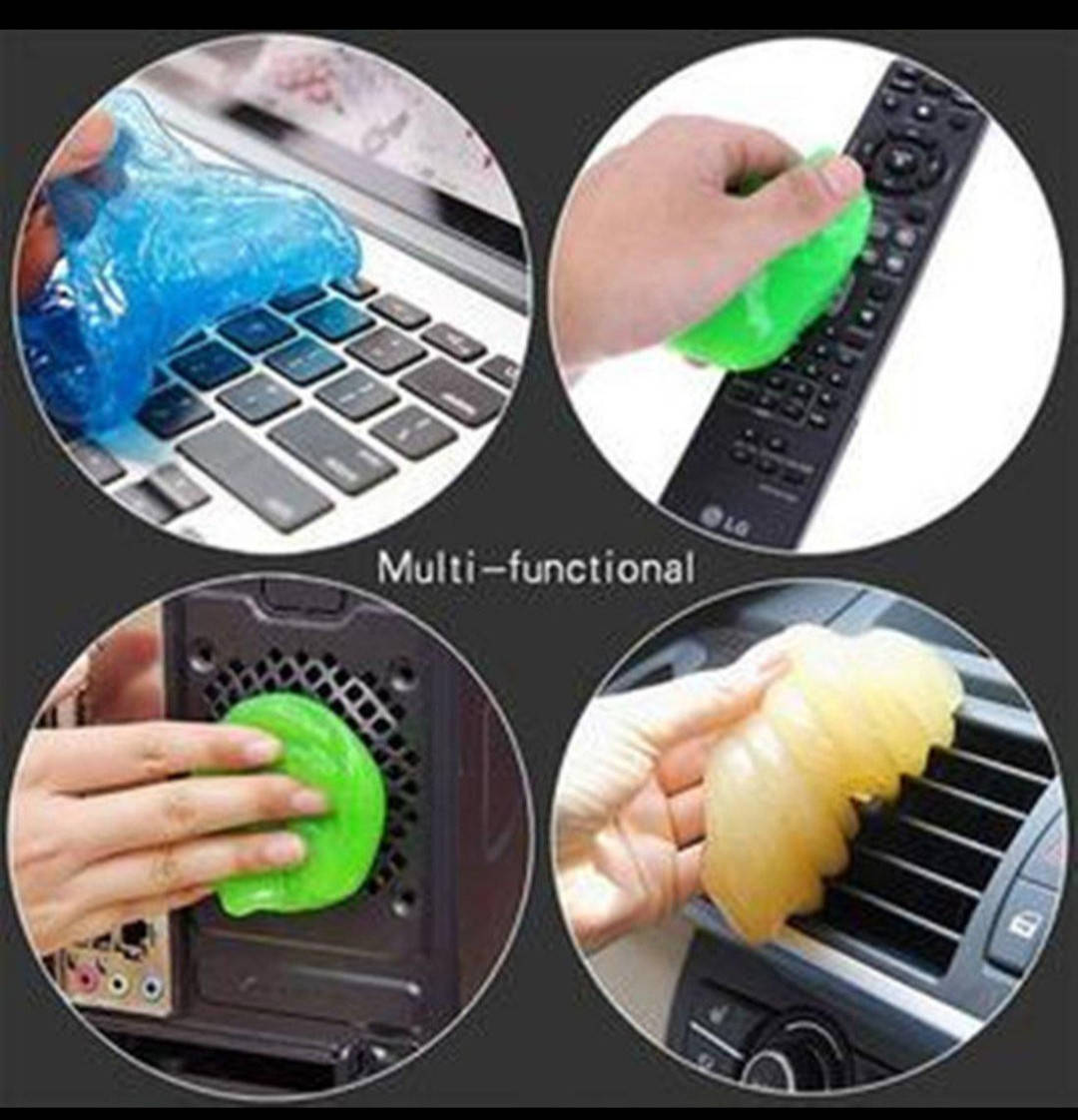 

Гель лизун Super Clean для клавиатуры и других труднодоступных мест