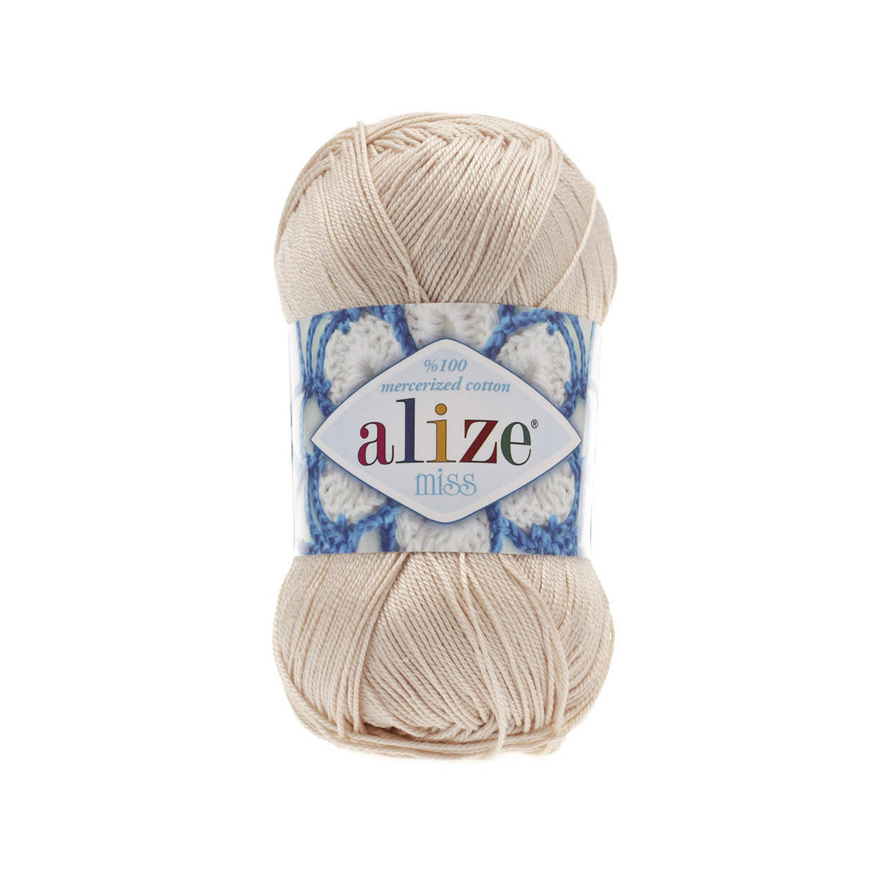 

Пряжа Alize Miss 160 бежевый