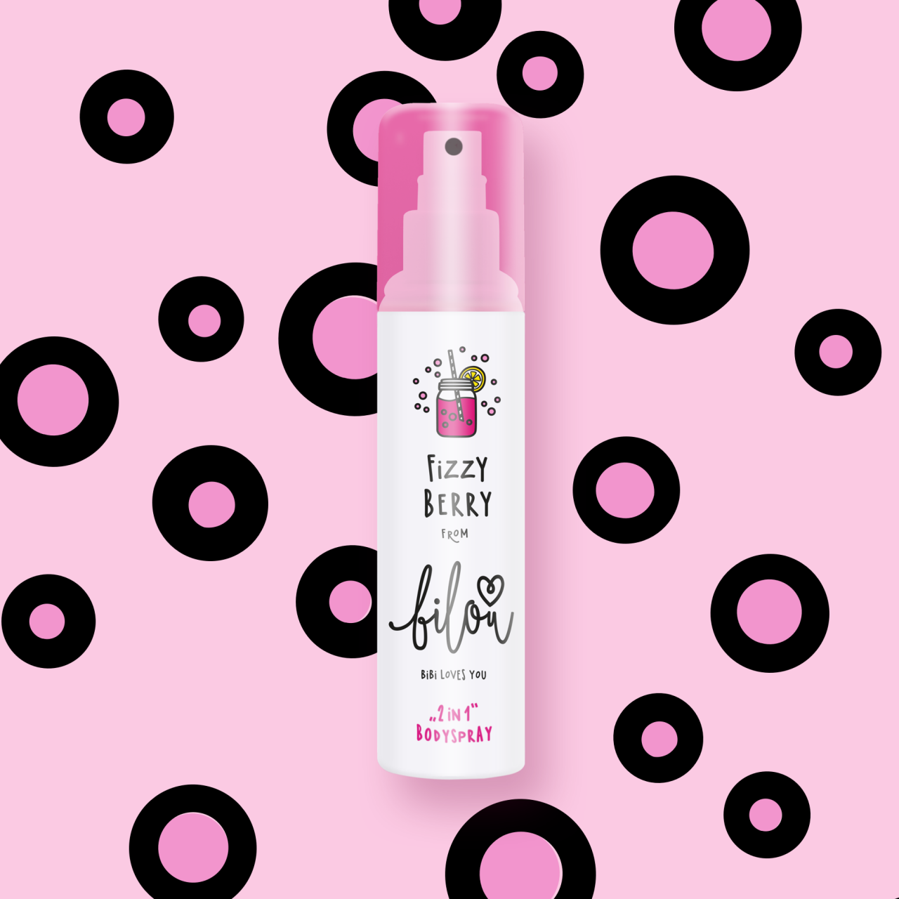 

Спрей для тела "Яркие ягоды" Bilou Fizzy Berry Body Spray 150 ml