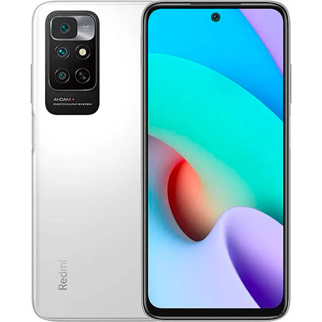 

Смартфон Xiaomi Redmi Note 11 4G 6/128GB White (no NFC) [65801], Белый