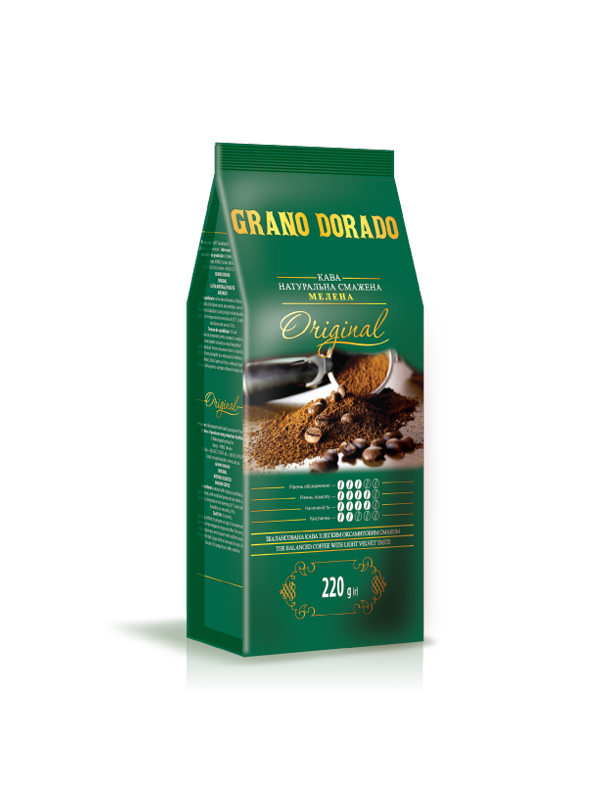 

Кава мелена Grano Dorado Original 220 г