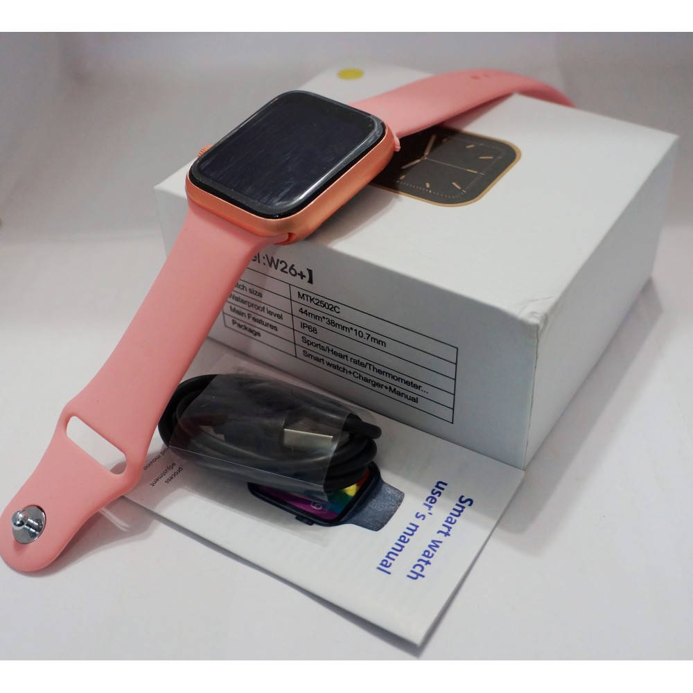 

Смарт-часы Smart Watch W26 / пульсометром / тонометром / термометром / ЭКГ