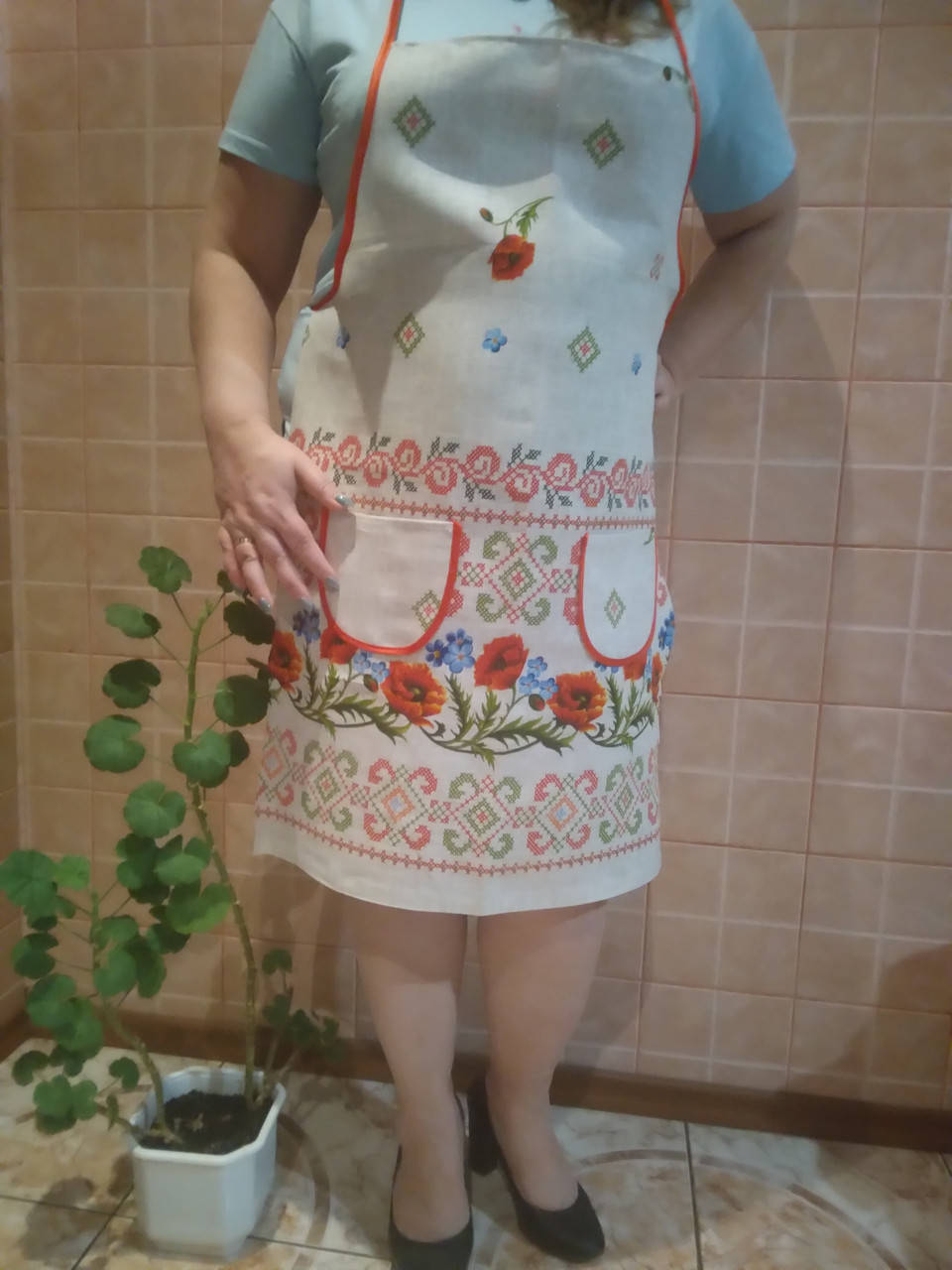 

Фартух кухонний (55*75см), Разные цвета
