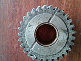 Шестірня першого передавання вторинного вала коробки передач Москвіч 412, зроблена в СРСР., фото 3