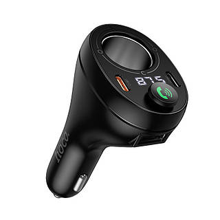 АЗУ с FM-модулятором HOCO E88 Star 35W(2C) cigarette lighter car BT FM transmitter Black GoodPlace -worry-free-shopping-