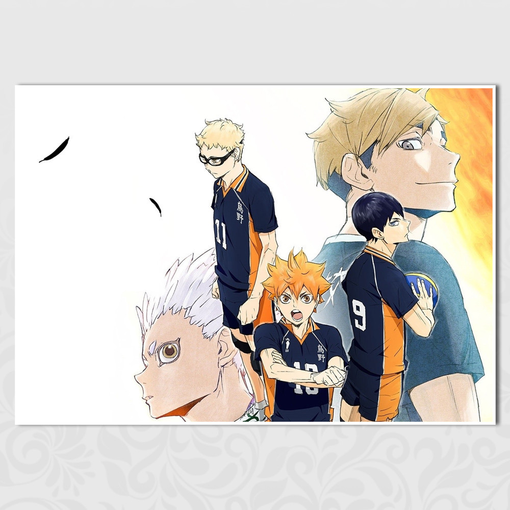 Плакат A3 Волейбол! Haikyuu! 065, фото 1