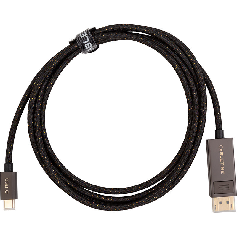 Кабель CableTime USB Type-C — DisplayPort, 8K, 2 м, фото 1