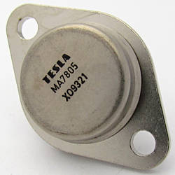 MA7805 (5,0V &3A) TO-3 (TESLA) позитивний стабілізатор напруги