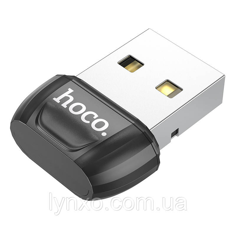 Адаптер Bluetooth HOCO UA18 USB BT adapter Black, фото 1