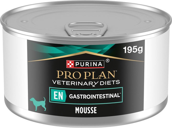 Pro Plan Veterinary Diets EN вологий корм для собак для усунення розладів травлення, мус 195 г, фото 1