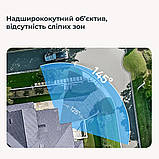 Модуль камери IP Baseus Security N1 Outdoor Camera 2K White для вуличного відеоспостереження AlterDeal, фото 6